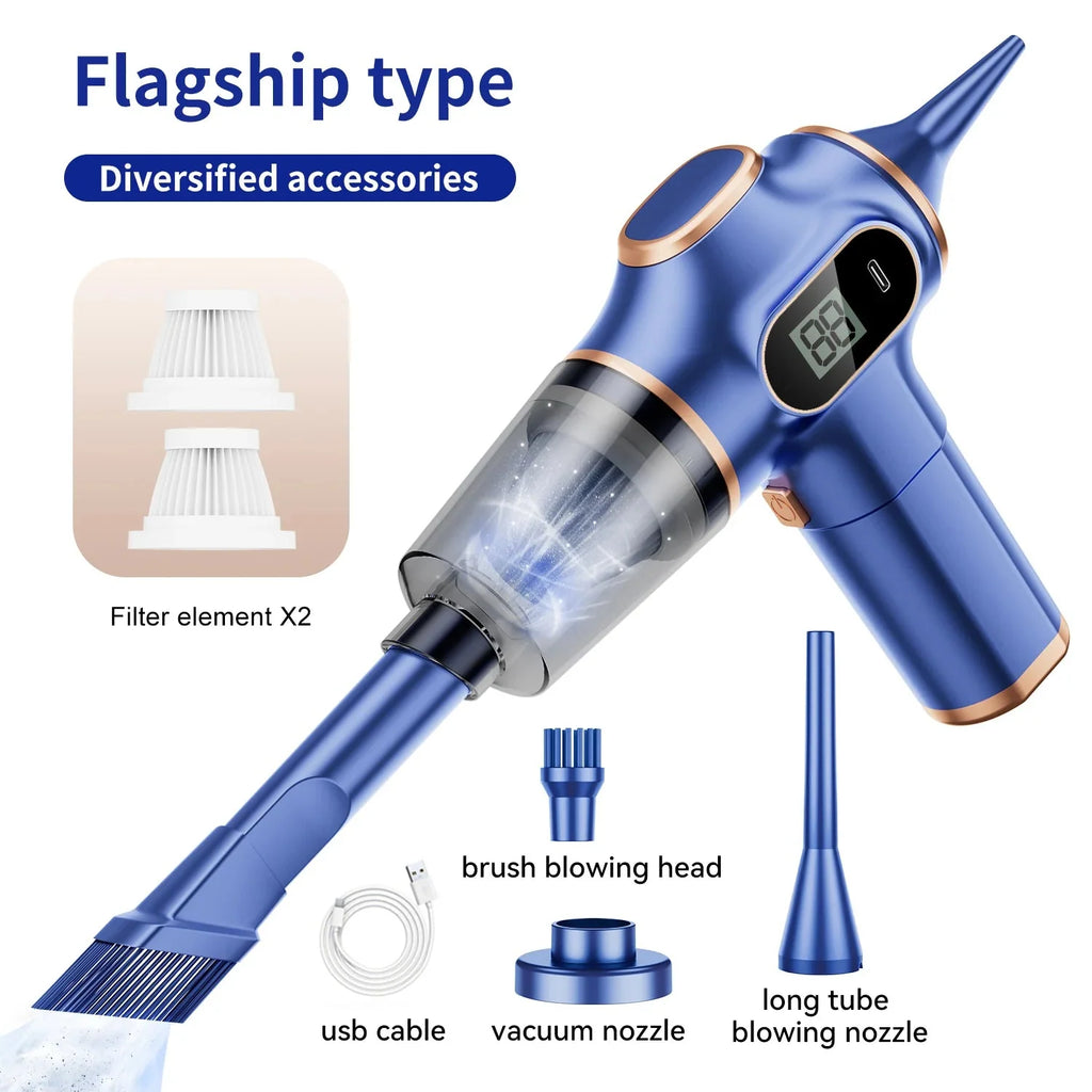 Mini Wireless Car Vacuum Cleaner High-Power Household Cleaning Machine