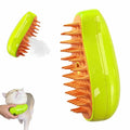 Steamy 3-in-1 Steam Pet Grooming Brush Self-Cleaning Hair Removal for Cats OPEN